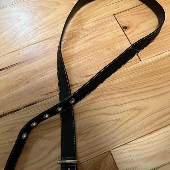 Coach Leather Belt Black - Picture 2 of 5